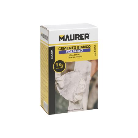 Edil Cemento Blanco Maurer (Caja 1 kg.)