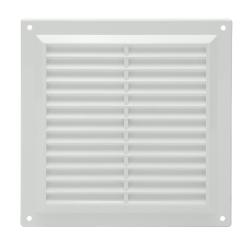 Rejilla Plastico Sobreponer Con Malla Posterior 20x20 cm.