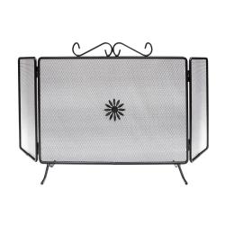 Pantalla Chimenea 98,5 x 50 (Alt) cm. Salvachispas, Protector Chimenea, Protector Rejilla Chimenea.